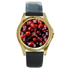 Cranberries 1 Round Gold Metal Watch by trendistuff