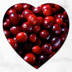 Cranberries 1 Jigsaw Puzzle (heart) by trendistuff