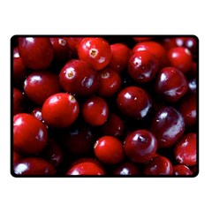 Cranberries 1 Fleece Blanket (small) by trendistuff