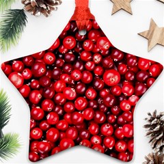 Cranberries 2 Ornament (star) by trendistuff