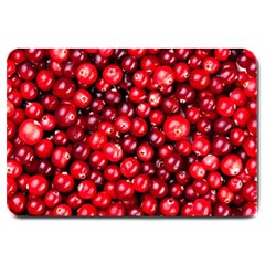 Cranberries 2 Large Doormat  by trendistuff