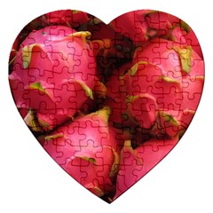 Dragonfruit Jigsaw Puzzle (heart) by trendistuff