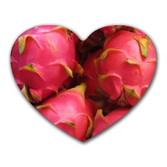 Dragonfruit Heart Mousepads by trendistuff