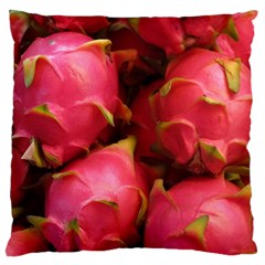 Dragonfruit Large Flano Cushion Case (two Sides) by trendistuff