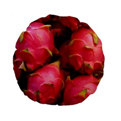 Dragonfruit Standard 15  Premium Flano Round Cushions by trendistuff