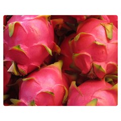 Dragonfruit Double Sided Flano Blanket (medium)  by trendistuff