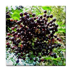 Elderberries Tile Coasters by trendistuff