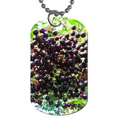 Elderberries Dog Tag (one Side) by trendistuff