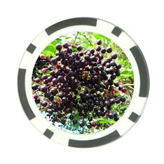 Elderberries Poker Chip Card Guard by trendistuff