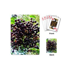 Elderberries Playing Cards (mini)  by trendistuff