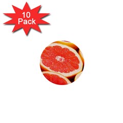 Grapefruit 1 1  Mini Buttons (10 Pack)  by trendistuff