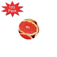 Grapefruit 1 1  Mini Buttons (100 Pack)  by trendistuff