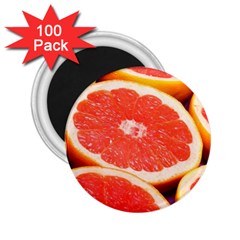 Grapefruit 1 2 25  Magnets (100 Pack)  by trendistuff