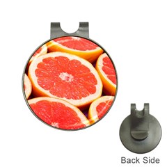 Grapefruit 1 Hat Clips With Golf Markers by trendistuff