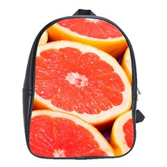 Grapefruit 1 School Bag (large) by trendistuff