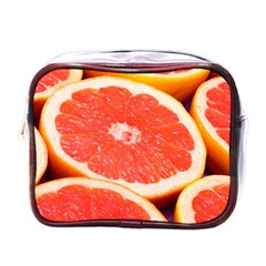 Grapefruit 1 Mini Toiletries Bags by trendistuff