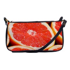 Grapefruit 1 Shoulder Clutch Bags by trendistuff