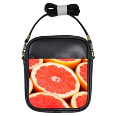 Grapefruit 1 Girls Sling Bags by trendistuff