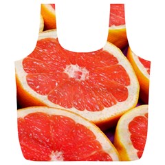 Grapefruit 1 Full Print Recycle Bags (l)  by trendistuff