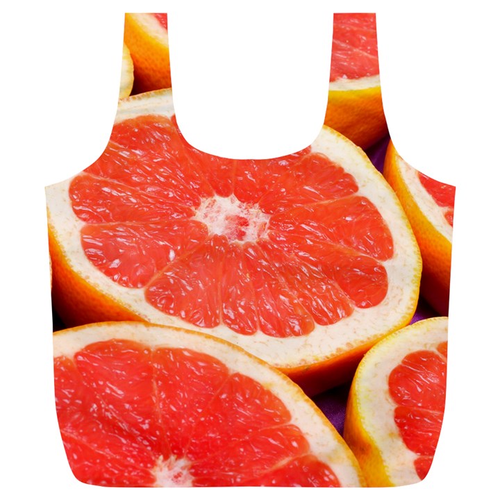 GRAPEFRUIT 1 Full Print Recycle Bags (L) 