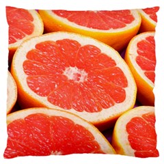 Grapefruit 1 Standard Flano Cushion Case (one Side) by trendistuff