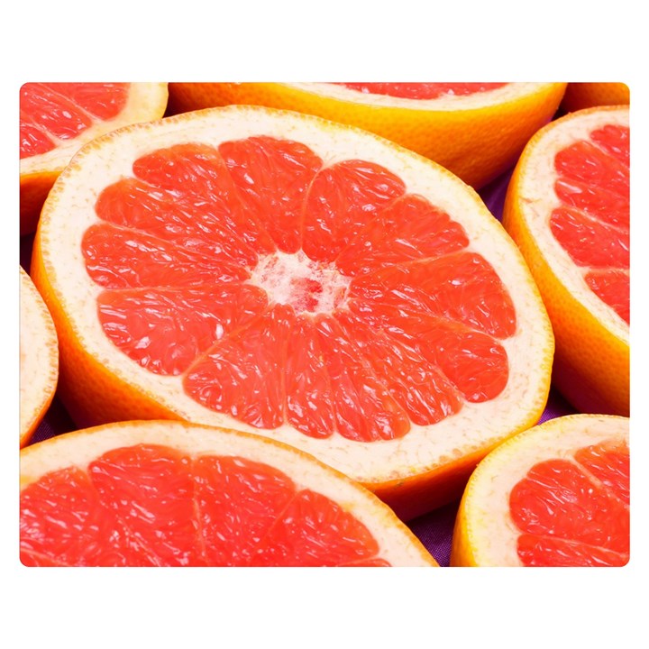 GRAPEFRUIT 1 Double Sided Flano Blanket (Medium) 