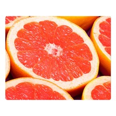 Grapefruit 1 Double Sided Flano Blanket (large)  by trendistuff