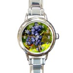 GRAPES 1 Round Italian Charm Watch