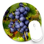 GRAPES 1 Round Mousepads