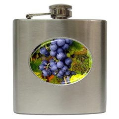 Grapes 1 Hip Flask (6 Oz) by trendistuff