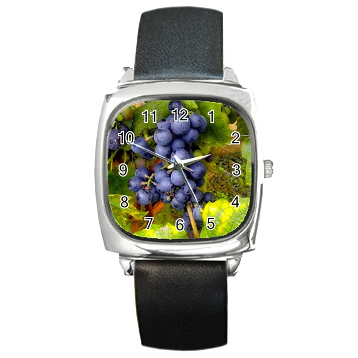 GRAPES 1 Square Metal Watch