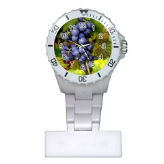 Grapes 1 Plastic Nurses Watch by trendistuff