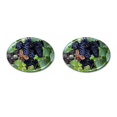 Grapes 3 Cufflinks (oval) by trendistuff