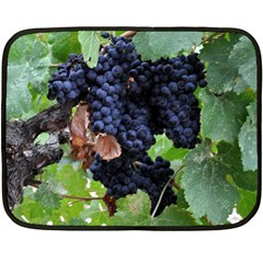 Grapes 3 Fleece Blanket (mini) by trendistuff