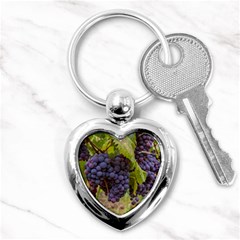 Grapes 4 Key Chains (heart)  by trendistuff