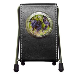 Grapes 4 Pen Holder Desk Clocks by trendistuff