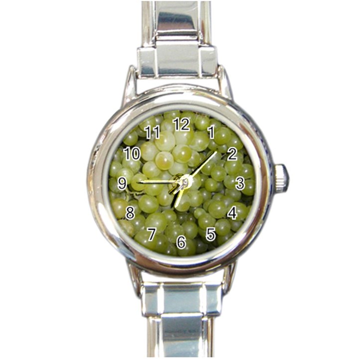 GRAPES 5 Round Italian Charm Watch