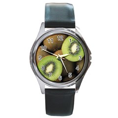 Kiwi 2 Round Metal Watch by trendistuff