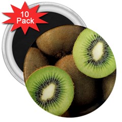 Kiwi 2 3  Magnets (10 Pack)  by trendistuff