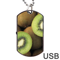 Kiwi 2 Dog Tag Usb Flash (one Side) by trendistuff