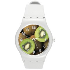 Kiwi 2 Round Plastic Sport Watch (m) by trendistuff