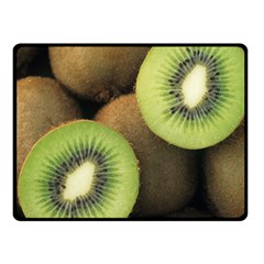 Kiwi 2 Double Sided Fleece Blanket (small)  by trendistuff