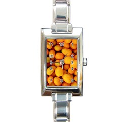 Kumquat 1 Rectangle Italian Charm Watch by trendistuff