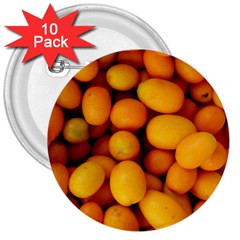 Kumquat 1 3  Buttons (10 Pack)  by trendistuff