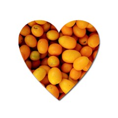 Kumquat 1 Heart Magnet by trendistuff