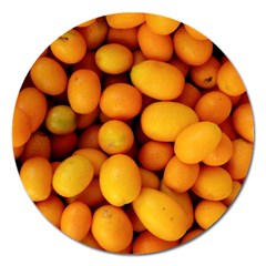 Kumquat 1 Magnet 5  (round) by trendistuff