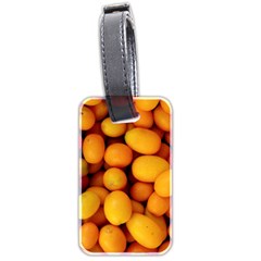 Kumquat 1 Luggage Tags (two Sides) by trendistuff