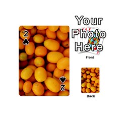 Kumquat 1 Playing Cards 54 (mini)  by trendistuff