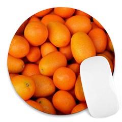 Kumquat 2 Round Mousepads by trendistuff