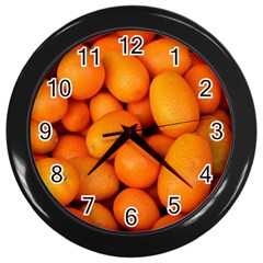 Kumquat 2 Wall Clocks (black) by trendistuff